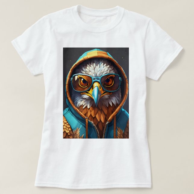 ’Eagle Majesty: Soaring Heights Collection’ T Shirt (Design framsida)