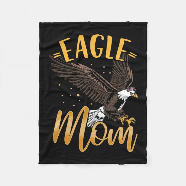 Eagle Mamma Fleecefilt (Framsidan)