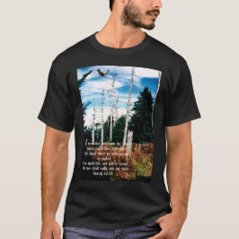 Eagle med Isaiah 40:31 T Shirt