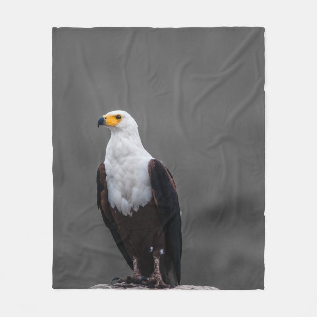 Eagle-minimalistisk selektiv fotografi av Färg Fleecefilt (Framsidan)
