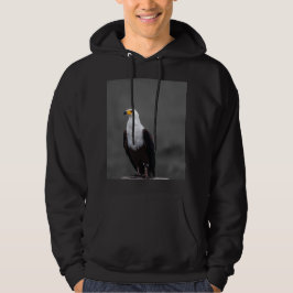 Eagle-minimalistisk selektiv fotografi av Färg Hoodie