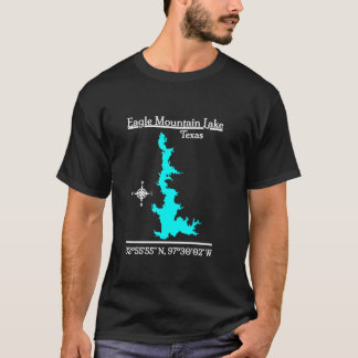 Eagle Mountain Sjö Texas Långärmad T Shirt