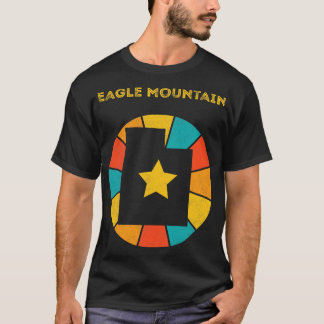 Eagle Mountain Utah Vintage Distress Souvenir 1 T Shirt