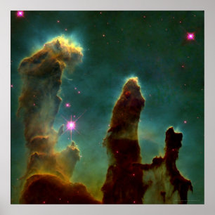 Eagle Nebula 24 x 24 (16 x 16) Poster