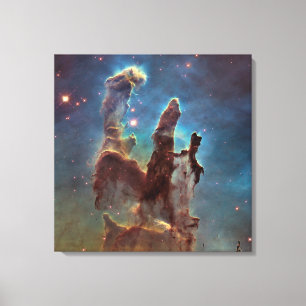 Eagle Nebula är skapelsens pelare Canvastryck
