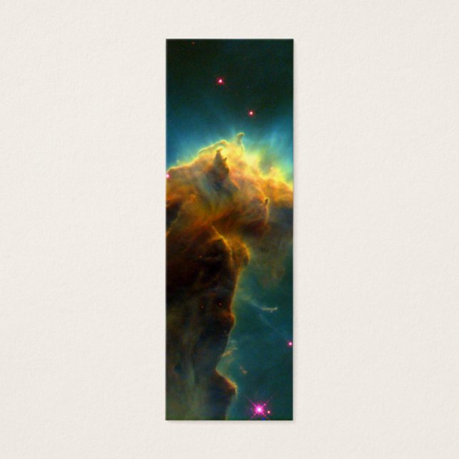 Eagle Nebula M16 Hubble Litet Visitkort (Framsidan)