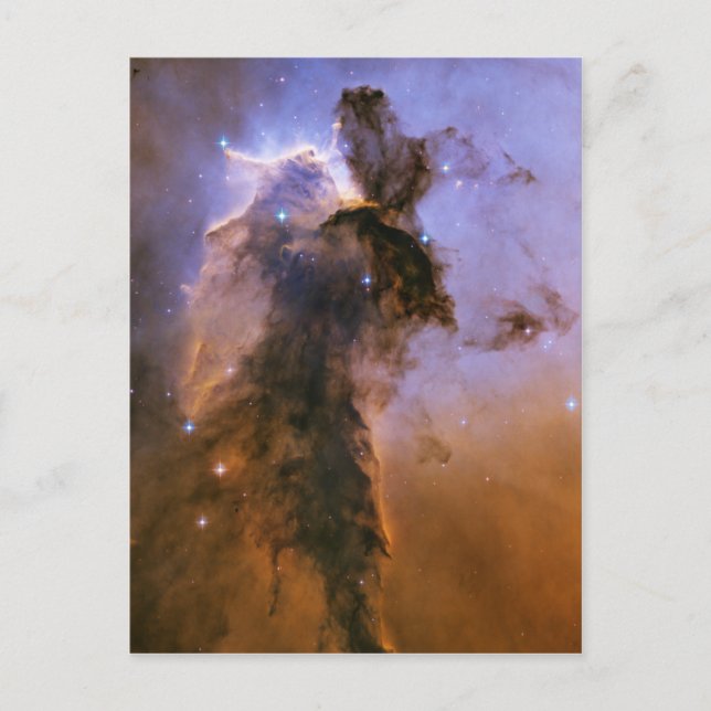 Eagle Nebula med Hubble Space Telescope Vykort (Framsida)