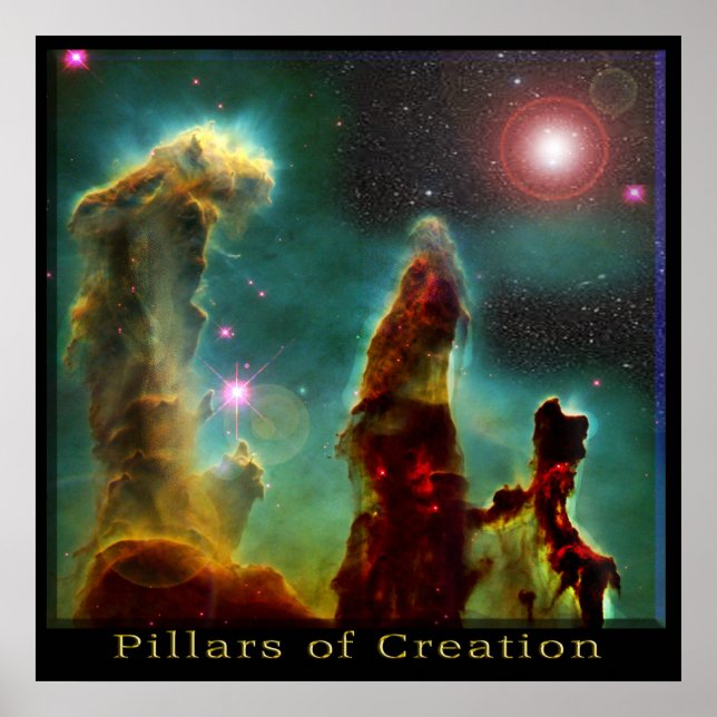 Eagle Nebula poster (Framsidan)