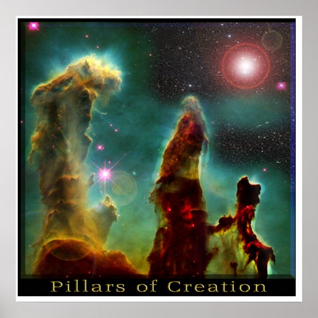 Eagle Nebula poster (Framsidan)