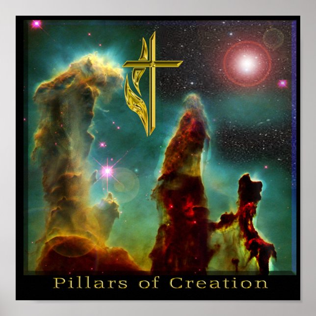 Eagle Nebula poster (Framsidan)