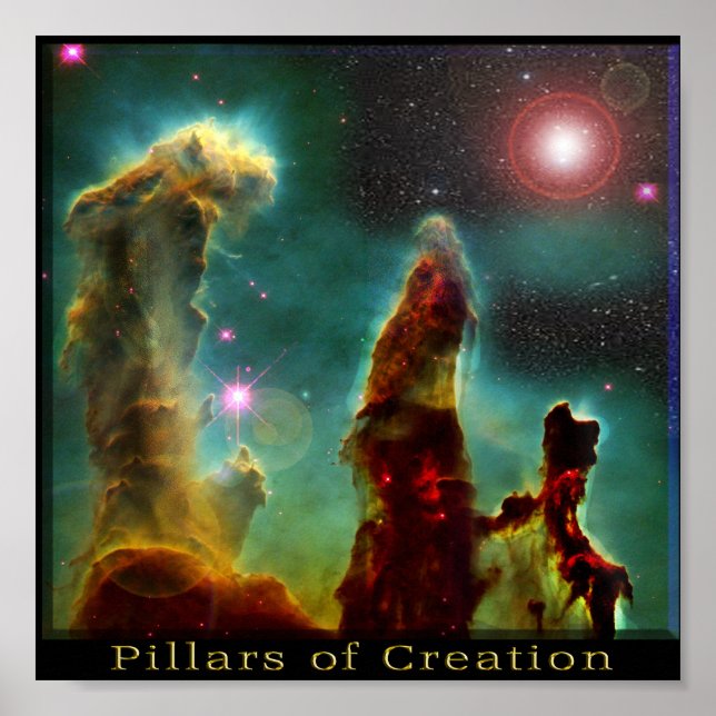 Eagle Nebula poster (Framsidan)