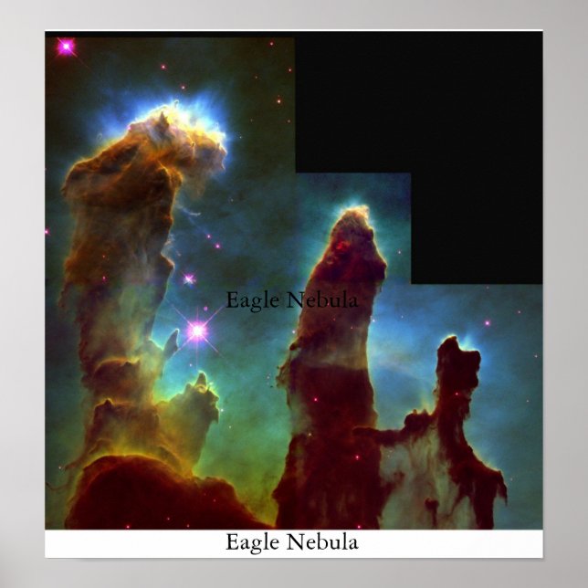 Eagle Nebula Poster (Framsidan)