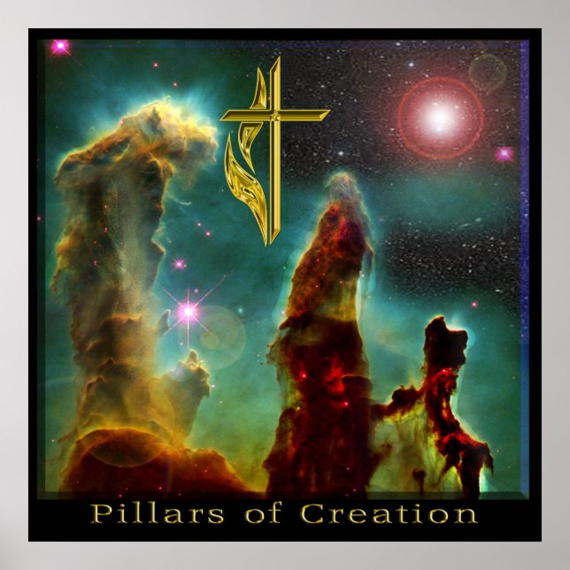 Eagle Nebula poster (Framsidan)