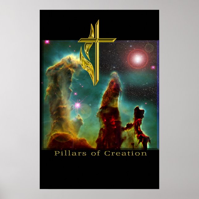 Eagle Nebula poster (Framsidan)