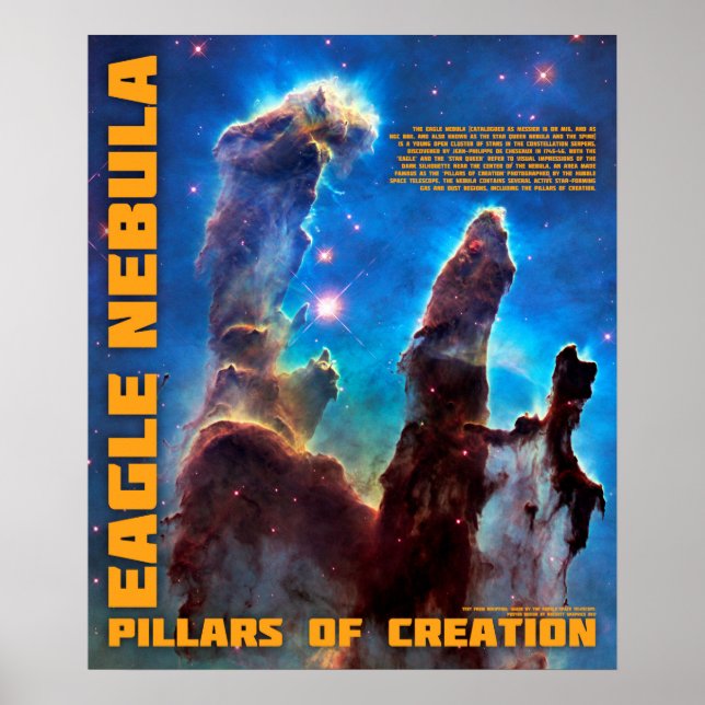 Eagle Nebula - skapelarpelare Poster (Framsidan)