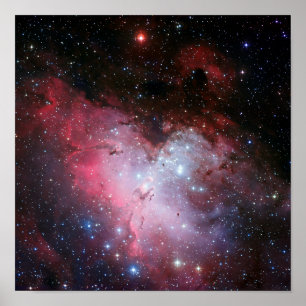 Eagle Nebula Space Astronomi Poster