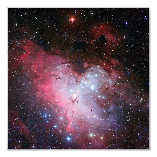 Eagle Nebula Space Astronomy Fototryck (Framsidan)