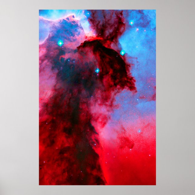 Eagle Nebula Stellar Spires Poster (Framsidan)