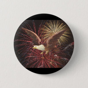 Eagle och Fireworks Knapp