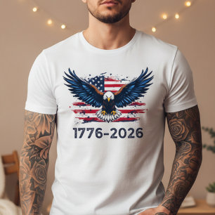 Eagle of Independence Tee   1776-2026 Amerikansk 