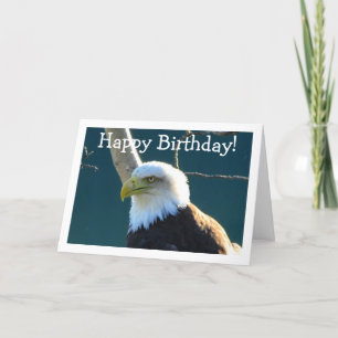 Eagle Ögon; Grattis på födelsedagen Kort