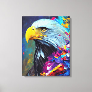 Eagle Örn Animal Discovery Äventyr Natature Canvastryck