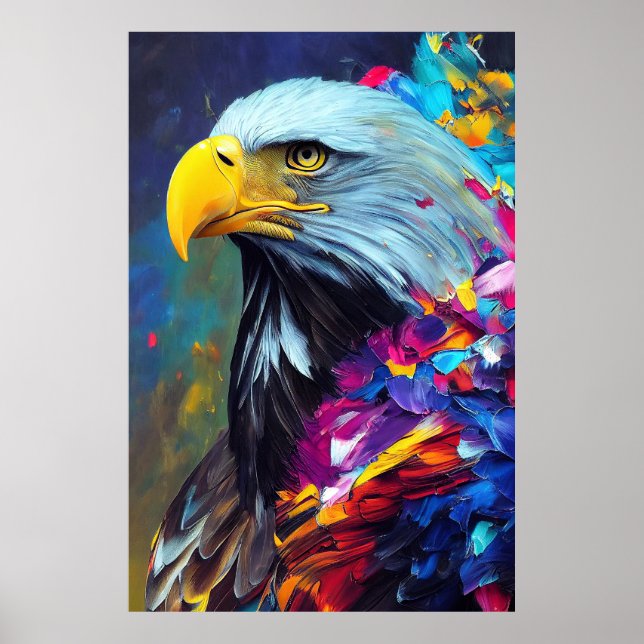 Eagle Örn Animal Discovery Äventyr Natature Poster (Framsidan)
