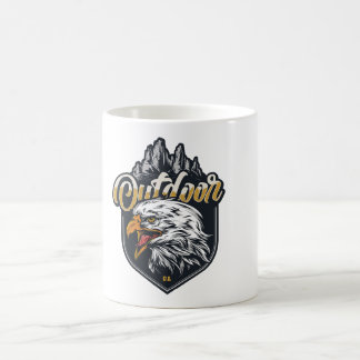 eagle out door mountains kaffemugg