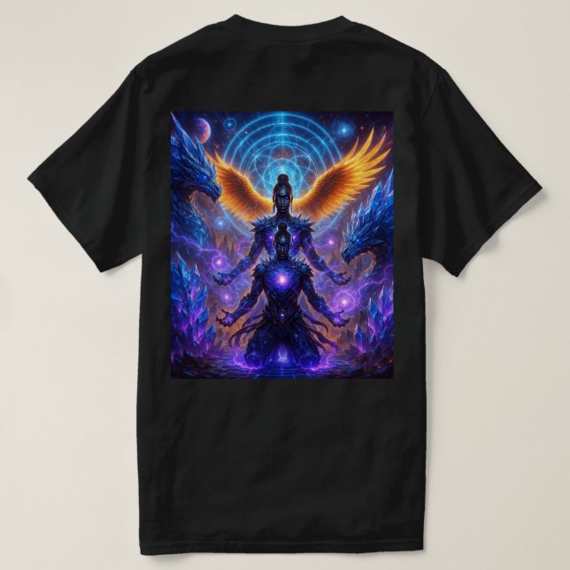 Eagle Phoenix-enhet T-shirt (Design baksida)