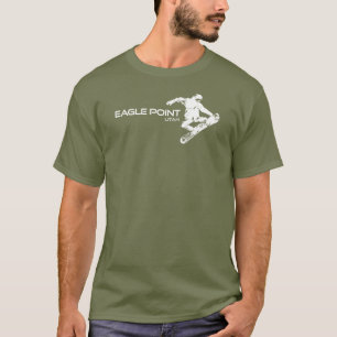 Eagle Point Resort Utah Snowboardåkare T Shirt