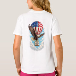 Eagle Power – 4:e juli barn t-shirt