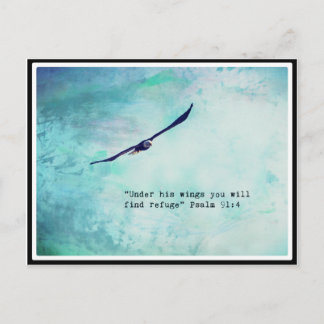 Eagle Psalm 91 Postkort Vykort