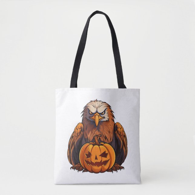 Eagle Pumpkin Lazy Halloween fest Costume Kids Tygkasse (Framsida)
