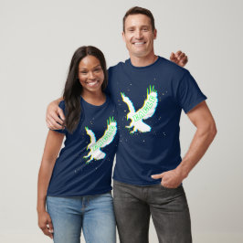 Eagle Radiates Färg T Shirt