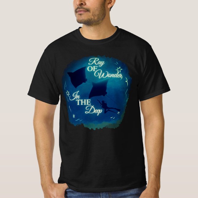 Eagle Ray Majestic Marine Marvel T Shirt (Framsida)