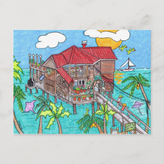 Eagle Ray's Pub and Grill vycard Vykort
