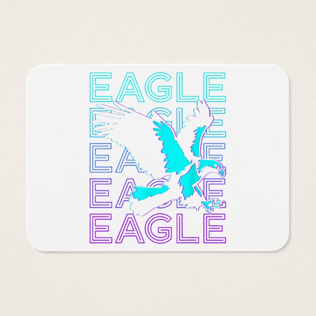 Eagle Retro Visitkort (Framsidan)