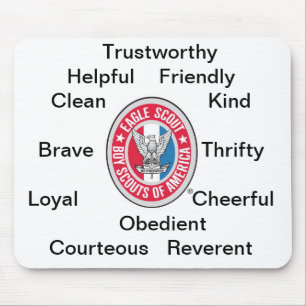 Eagle Scout Insignia Mousepad Musmatta