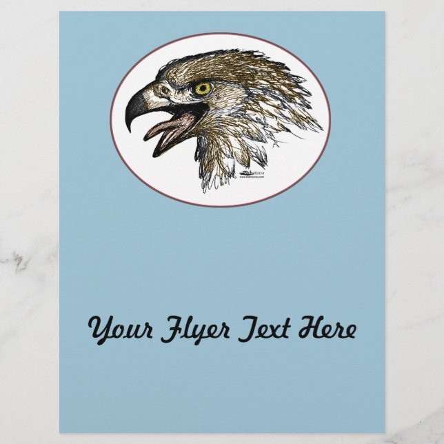 Eagle Screaming Reklamblad (Framsidan)