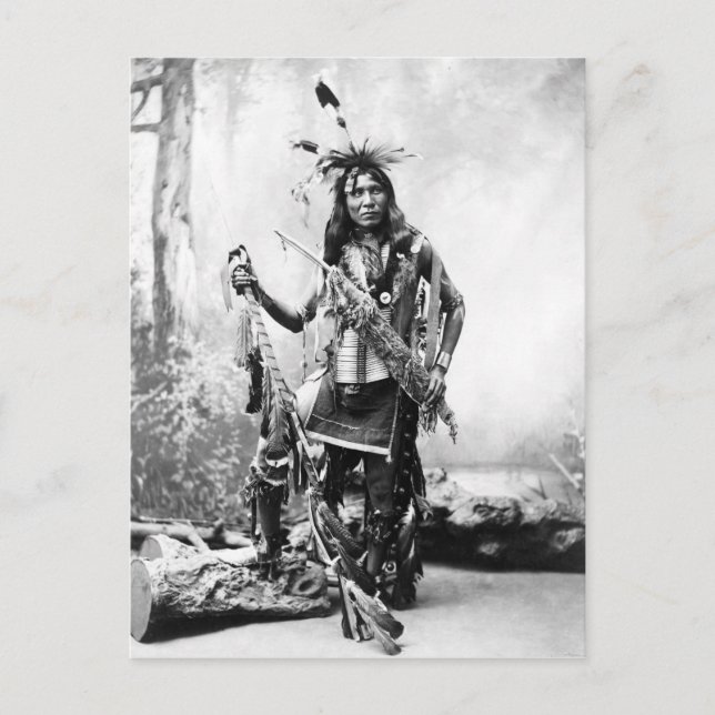 Eagle Shirt (Sioux) Vykort (Framsida)