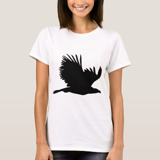 Eagle silhouette Gifts Tee (Framsida)