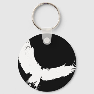 Eagle Silhouette Nyckelring