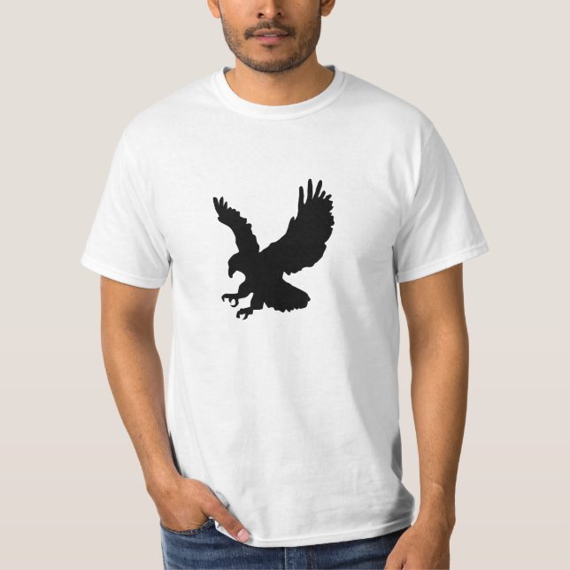 Eagle Silhouette T Shirt (Framsida)