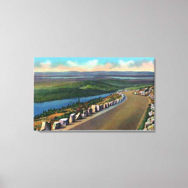 Eagle Sjö Canvastryck (Framsida)