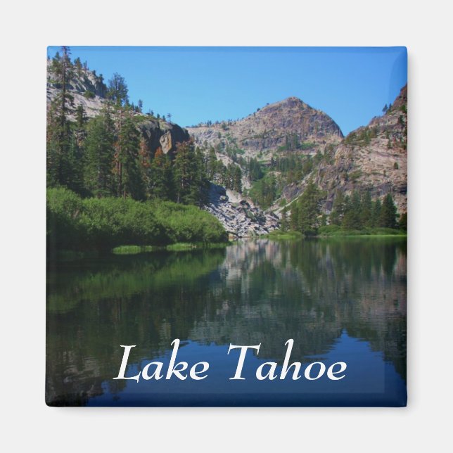 Eagle Sjö, Sjö Tahoe California Fridge Magnet (Framsidan)