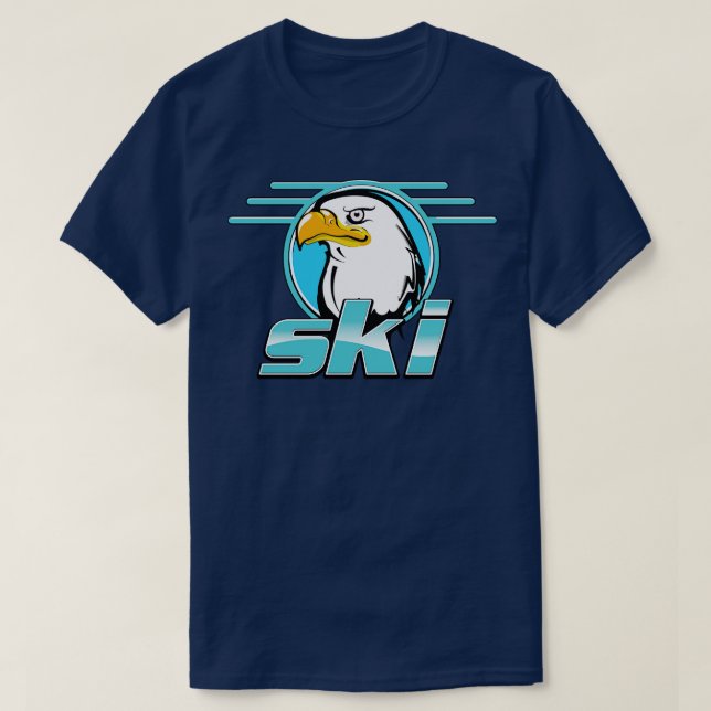 Eagle Ski T Shirt (Design framsida)