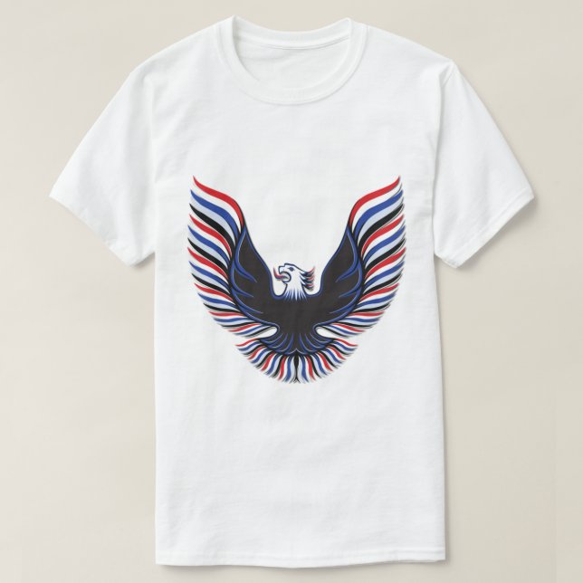 Eagle Smokey och bandit car film art T Shirt (Design framsida)