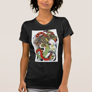 Eagle & Snake tattoo-design Tröja