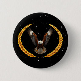 Eagle Soaring | Patriotic Golden Wandan Knapp