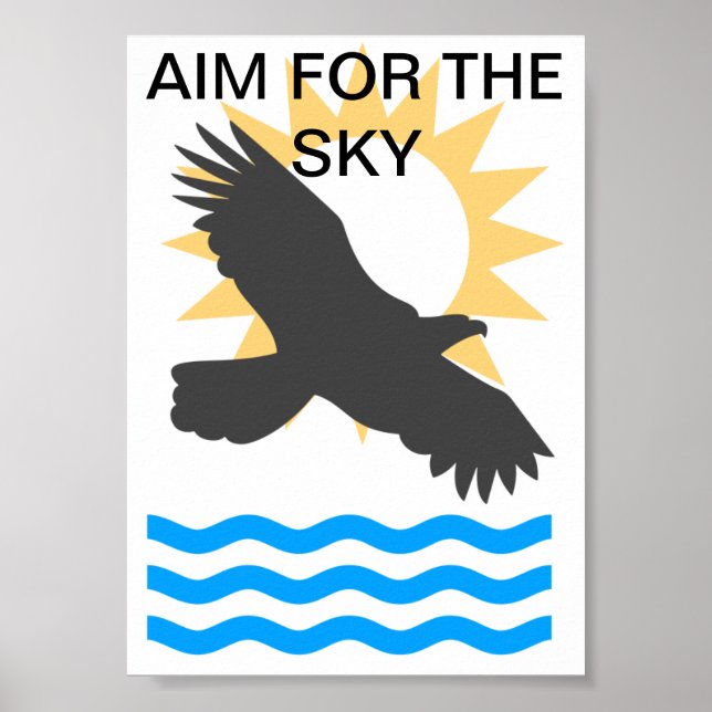 Eagle Soaring Poster (Framsidan)
